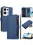 Case For Oppo Reno 8 Pro 5g Premium Leather Zipper Pocket Wallet Phone Case With 9 Card Slots And Detachable Wrist Strap (Yurt Dışından) 1
