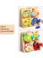 Çocuk Üç Boyutlu Ahşap Puzzle Tahtası Bebek Montessori Erken Eğitim Eşleştirme Hayvan Şekli Blokları Hediye Oyuncaklar (Yurt Dışından) 1