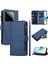 Case For Realme Gt 7 Pro 5g Premium Leather Zipper Pocket Wallet Phone Case With 9 Card Slots And Detachable Wrist Strap (Yurt Dışından) 1