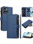 Case For Motorola Edge 50 5g Premium Leather Zipper Pocket Wallet Phone Case With 9 Card Slots And Detachable Wrist Strap (Yurt Dışından) 1