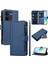 Case For Realme P3 Ultra 5g Premium Leather Zipper Pocket Wallet Phone Case With 9 Card Slots And Detachable Wrist Strap (Yurt Dışından) 1
