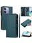 Case For Oppo A40 4g Premium Leather Zipper Pocket Wallet Phone Case With 9 Card Slots And Detachable Wrist Strap (Yurt Dışından) 1