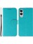Samsung Galaxy S25 Edge Pu Deri Flip Cüzdan Telefon Kılıfı Kayışlı (Yurt Dışından) 1