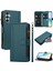 Case For Samsung Galaxy M35 5g Premium Leather Zipper Pocket Wallet Phone Case With 9 Card Slots And Detachable Wrist Strap (Yurt Dışından) 1