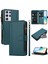 Case For Samsung Galaxy S21 Ultra Premium Leather Zipper Pocket Wallet Phone Case With 9 Card Slots And Detachable Wrist Strap (Yurt Dışından) 1