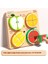 Çocuk Üç Boyutlu Ahşap Puzzle Tahtası Bebek Montessori Erken Eğitim Eşleştirme Hayvan Şekli Blokları Hediye Oyuncaklar (Yurt Dışından) 1