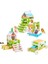 Blok Puzzle Bina Çocuk Puzzle Hediye Ebeveyn-Çocuk Erken Eğitim Ahşap Oyuncaklar Hediye (Yurt Dışından) 1