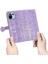 Xiaomi 11 Lite Sevimli Kedi Kabartmalı Premium Pu Deri Flip Darbeye Dayanıklı Cüzdan Manyetik Kılıf Kapağı Kart Yuvaları ile (Yurt Dışından) 3