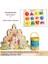 Çocuk Üç Boyutlu Ahşap Puzzle Tahtası Bebek Montessori Erken Eğitim Eşleştirme Hayvan Şekli Blokları Hediye Oyuncaklar (Yurt Dışından) 1