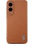 Samsung Galaxy S25 Edge Galvanik Karbon Fiber Doku Pu + Tpu Telefon Kılıfı (Yurt Dışından) 2