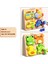 Çocuk Üç Boyutlu Ahşap Puzzle Tahtası Bebek Montessori Erken Eğitim Eşleştirme Hayvan Şekli Blokları Hediye Oyuncaklar (Yurt Dışından) 1