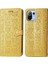 Xiaomi 11 Lite Sevimli Kedi Kabartmalı Premium Pu Deri Flip Darbeye Dayanıklı Cüzdan Manyetik Kılıf Kapağı Kart Yuvaları ile (Yurt Dışından) 1
