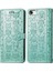 iPhone 8 Sevimli Kedi Kabartmalı Premium Pu Deri Flip Darbeye Dayanıklı Cüzdan Manyetik Kılıf Kapağı Kart Yuvaları ile (Yurt Dışından) 1