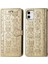 iPhone 12 Mını Sevimli Kedi Kabartmalı Premium Pu Deri Flip Darbeye Dayanıklı Cüzdan Manyetik Kılıf Kapağı Kart Yuvaları ile (Yurt Dışından) 1