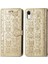 iPhone Xr Sevimli Kedi Kabartmalı Premium Pu Deri Flip Darbeye Dayanıklı Cüzdan Manyetik Kılıf Kapağı Kart Yuvaları ile (Yurt Dışından) 1