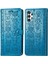 Samsung Galaxy A13 4g Sevimli Kedi Kabartmalı Premium Pu Deri Flip Darbeye Dayanıklı Cüzdan Manyetik Kılıf Kapağı Kart Yuvaları ile (Yurt Dışından) 1