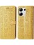 Xiaomi Redmi Note 13 4g Sevimli Kedi Kabartmalı Premium Pu Deri Flip Darbeye Dayanıklı Cüzdan Manyetik Kılıf Kapağı Kart Yuvaları ile (Yurt Dışından) 1