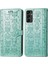 Samsung Galaxy A14 5g Sevimli Kedi Kabartmalı Premium Pu Deri Flip Darbeye Dayanıklı Cüzdan Manyetik Kılıf Kapağı Kart Yuvaları ile (Yurt Dışından) 1