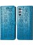 Samsung Galaxy A14 4g Sevimli Kedi Kabartmalı Premium Pu Deri Flip Darbeye Dayanıklı Cüzdan Manyetik Kılıf Kapağı Kart Yuvaları ile (Yurt Dışından) 1