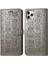 iPhone 11 Promax Sevimli Kedi Kabartmalı Premium Pu Deri Flip Darbeye Dayanıklı Cüzdan Manyetik Kılıf Kapağı Kart Yuvaları ile (Yurt Dışından) 1