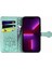iPhone 13 Pro Sevimli Kedi Kabartmalı Premium Pu Deri Flip Darbeye Dayanıklı Cüzdan Manyetik Kılıf Kapağı Kart Yuvaları ile (Yurt Dışından) 5