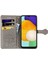 Samsung Galaxy A13 5g Sevimli Kedi Kabartmalı Premium Pu Deri Flip Darbeye Dayanıklı Cüzdan Manyetik Kılıf Kapağı Kart Yuvaları ile (Yurt Dışından) 3