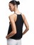 Aerobin Kumaş Kolsuz Halter Yaka Basic Askılı Saten Bluz 3