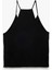 Aerobin Kumaş Kolsuz Halter Yaka Basic Askılı Saten Bluz 5