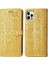 iPhone 12 / 12 Pro Sevimli Kedi Kabartmalı Premium Pu Deri Flip Darbeye Dayanıklı Cüzdan Manyetik Kılıf Kapağı Kart Yuvaları ile (Yurt Dışından) 1