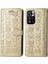 Xiaomi Redmi Note 11 Pro Sevimli Kedi Kabartmalı Premium Pu Deri Flip Darbeye Dayanıklı Cüzdan Manyetik Kılıf Kapağı Kart Yuvaları ile (Yurt Dışından) 5