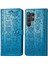 Samsung Galaxy S25 Ultra Sevimli Kedi Kabartmalı Premium Pu Deri Flip Darbeye Dayanıklı Cüzdan Manyetik Kılıf Kapağı Kart Yuvaları ile (Yurt Dışından) 1