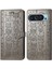 Pixel 9 Sevimli Kedi Kabartmalı Premium Pu Deri Flip Darbeye Dayanıklı Cüzdan Manyetik Kılıf Kapağı Kart Yuvaları ile (Yurt Dışından) 1