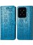 Xiaomi 14T Pro Sevimli Kedi Kabartmalı Premium Pu Deri Flip Darbeye Dayanıklı Cüzdan Manyetik Kılıf Kapağı Kart Yuvaları ile (Yurt Dışından) 1