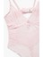 Transparan Balenli Dantelli Tül Bodysuit 3