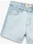 Saçaklı Paçalı Cepli Denim Mini Şort 3