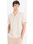 Regular Fit Polo Yaka Çizgili Kısa Kollu Gömlek E5687AX25SM 5