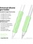 Apple Pencil Için 2 Adet Silikon Kılıf, Huawei M-Pencil Serisi Kalem Kapağı Tutacağı-Yeşil (Yurt Dışından) 5
