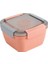 1100ML/1500ML Taşınabilir Öğle Yemeği Kutusu Konteyneri 2 Katmanlı Izgara Salata Kasesi Bento Kutuları Salata Kaseleri Öğle Yemeği Kutusu Öğle Yemeği Konteyneri Yiyecek Için (Yurt Dışından) 1