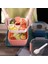 1100ML/1500ML Taşınabilir Öğle Yemeği Kutusu Konteyneri 2 Katmanlı Izgara Salata Kasesi Bento Kutuları Salata Kaseleri Öğle Yemeği Kutusu Öğle Yemeği Konteyneri Yiyecek Için (Yurt Dışından) 2