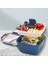 1100ML/1500ML Taşınabilir Öğle Yemeği Kutusu Konteyneri 2 Katmanlı Izgara Salata Kasesi Bento Kutuları Salata Kaseleri Öğle Yemeği Kutusu Öğle Yemeği Konteyneri Yiyecek Için (Yurt Dışından) 2