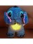 Lilo ve Stitch Nefes Alan Çocuk Peluş Sakinleştirici Oyuncak Karikatür Bebek Müzik Işık Uyku Oyuncağı Pembe Stitch (Yurt Dışından) 2