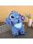 Lilo ve Stitch Nefes Alan Çocuk Peluş Sakinleştirici Oyuncak Karikatür Bebek Müzik Işık Uyku Oyuncağı Pembe Stitch (Yurt Dışından) 4