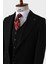 Viskon ve Likra Karışımlı Slim Fit Yelekli Erkek Takım Elbise - Şık ve ZARIF-KAW1032S 4