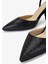 Kadın Siyah Topuklu Ayakkabı 1073 1430 Bn Ayk Y25 Sıyah 3