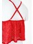 Kırmızı Alanis Ince Askılı Atlet 2