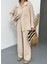 Kadın Oversize Modal Gömlek Pantolon Takım 2