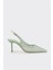 Yeşil Kadın Topuklu Ayakkabı 1