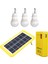 Güneş Panelli 3 Lambalı Powerbank Özellikli Çok Amaçlı Şarjlı Solar Aydınlatma (5131) 1