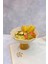 Pearly Ahşap Ayaklı Bej 24 cm Melamin Servis Tabağı, Çukur Sunum Tabağı, Sunumluk, Kase 2