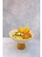 Pearly Ahşap Ayaklı Bej 24 cm Melamin Servis Tabağı, Çukur Sunum Tabağı, Sunumluk, Kase 3